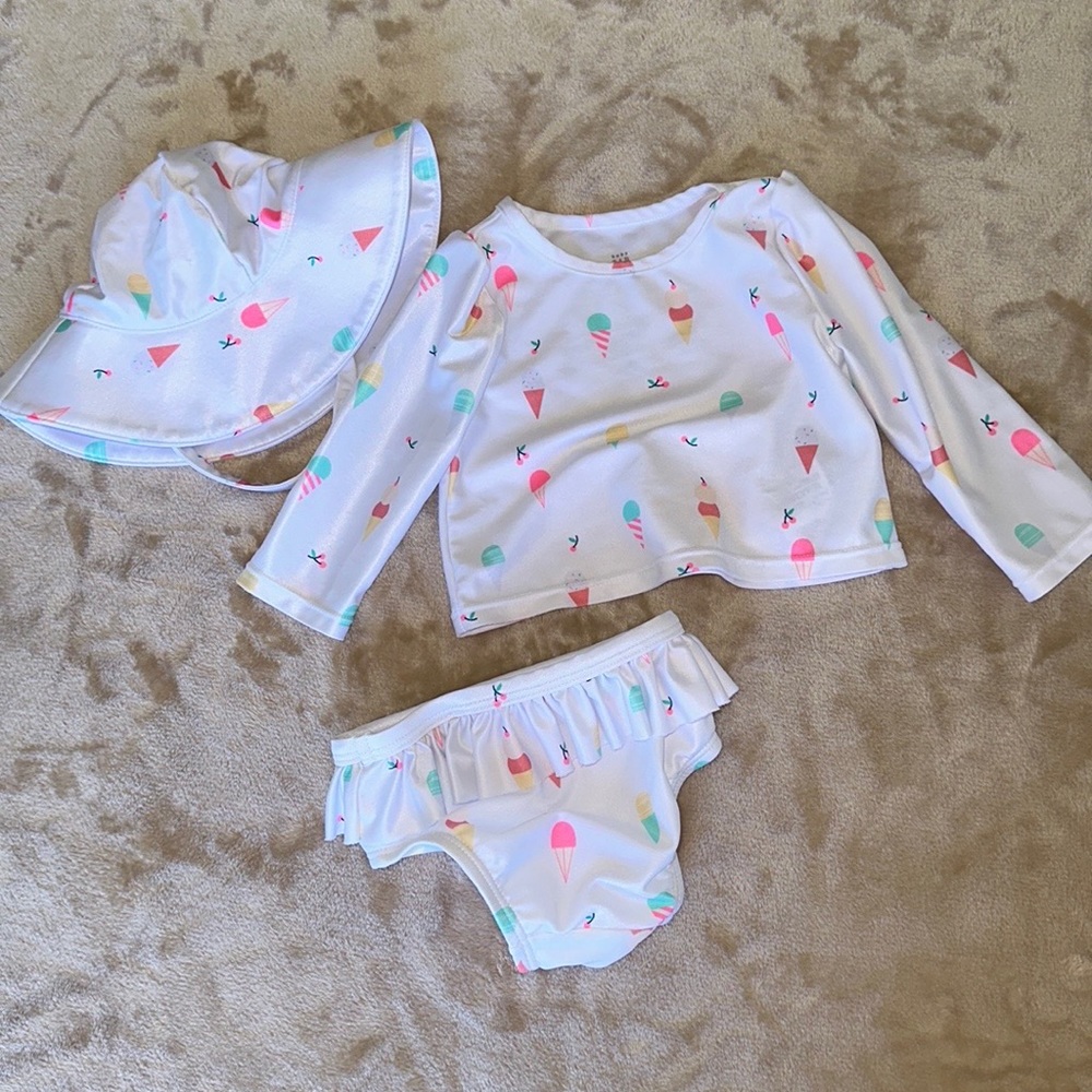 Baby Gap 0-6 Months Swim Bundle